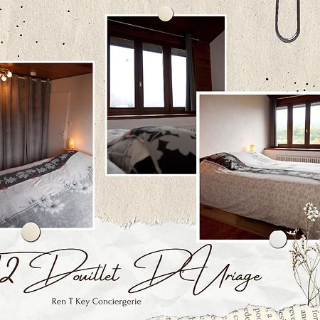 Le T2 Douillet D'Uriage - Residence Le Louvre - Cure Thermale Uriage- Proche Chamrousse - Jusqu'A 3 Personnes - Region Agreable En Toute Saison Vaulnaveys-le-Haut 外观 照片
